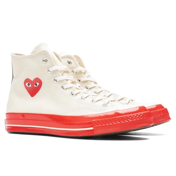 Comme Des garçons Play Converse - Picture 1 of 7